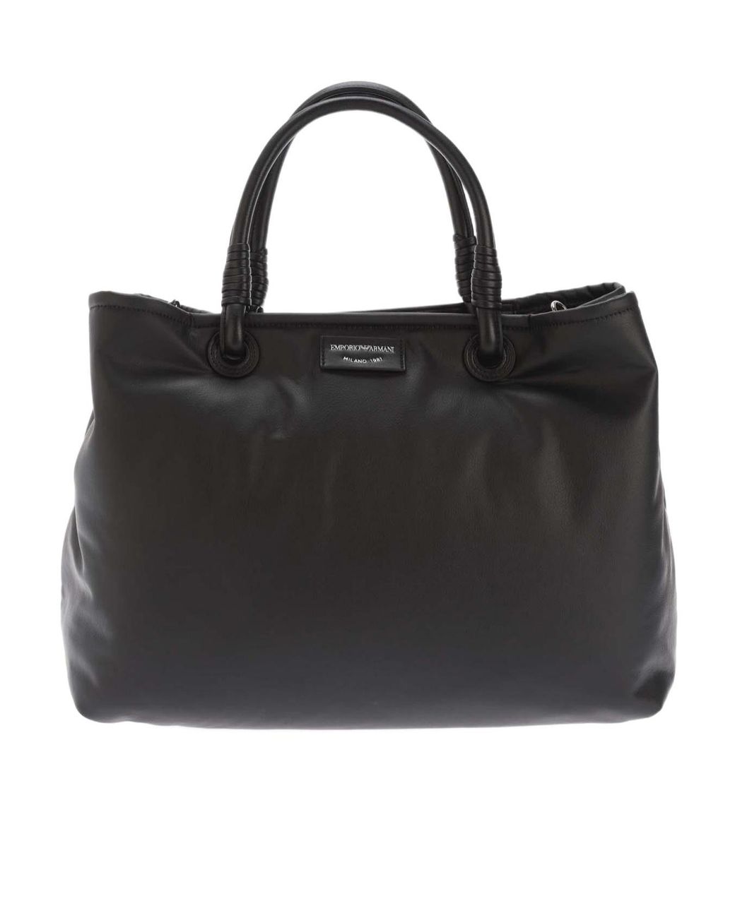 Emporio Armani Black Shopping Bag