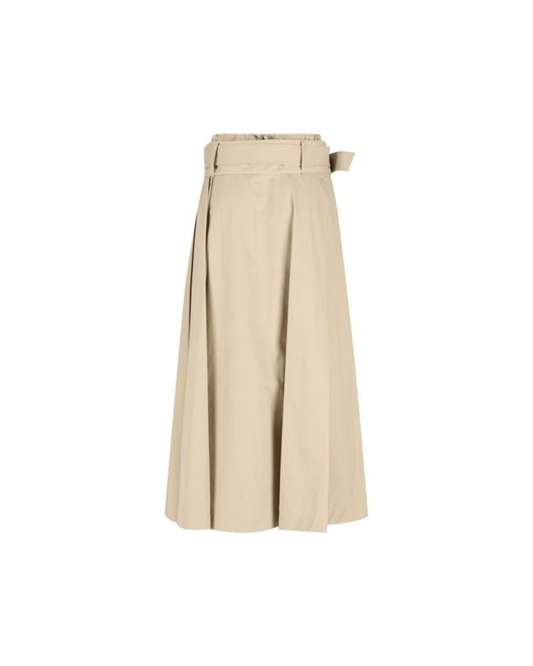 Loewe Natural Pleated Skirt
