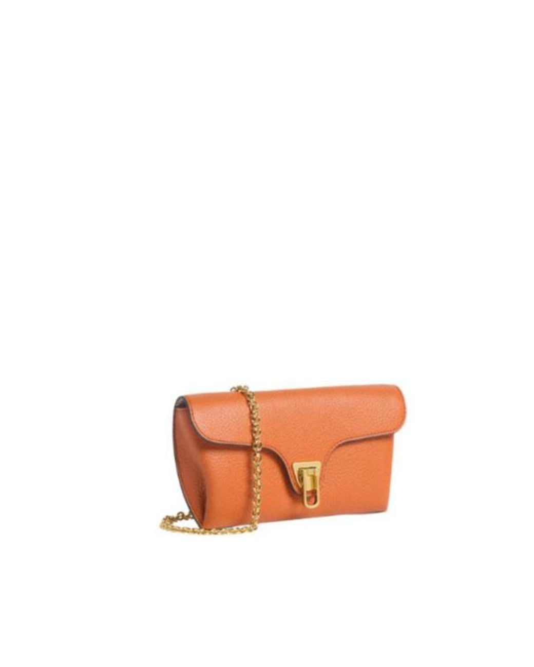 Coccinelle White Logo Printed Shoulder Bag