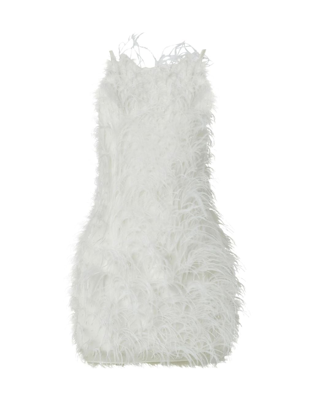 Pinko White Piripicchio Mini Dress