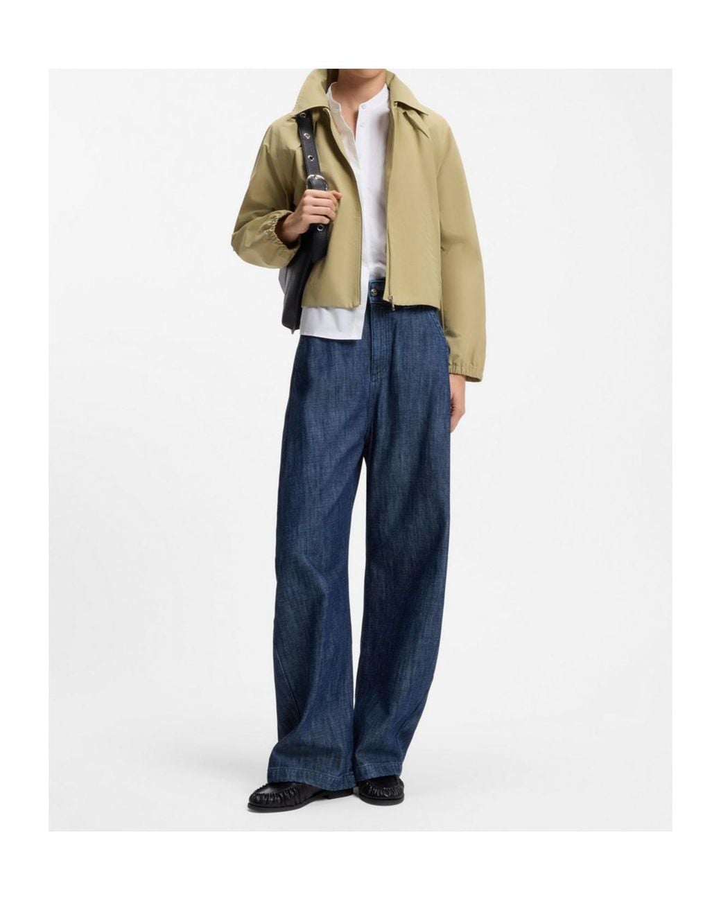 Boss Natural Cabasy Zip-Up Jacket
