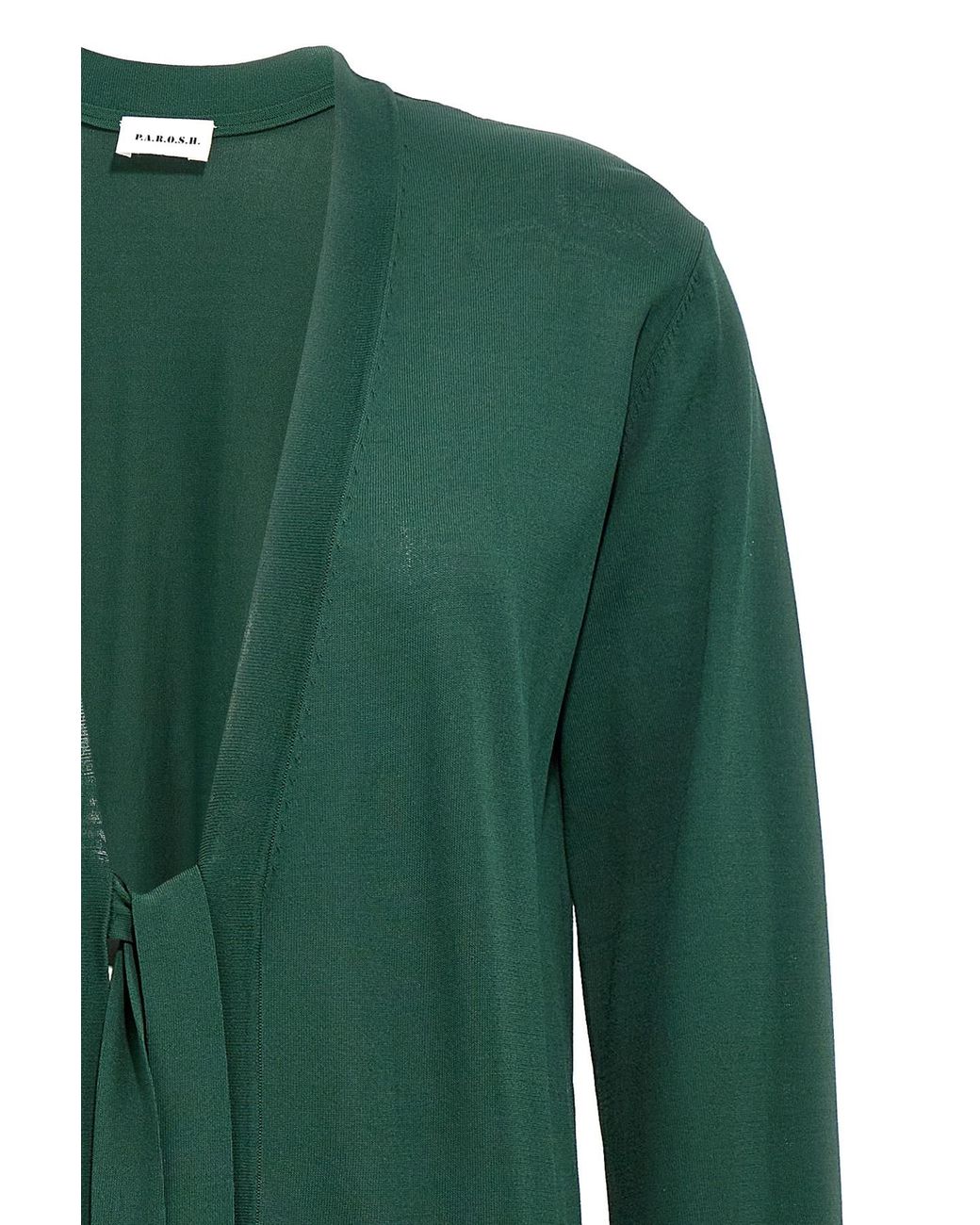 P.A.R.O.S.H. Green 'Roux' Cardigan