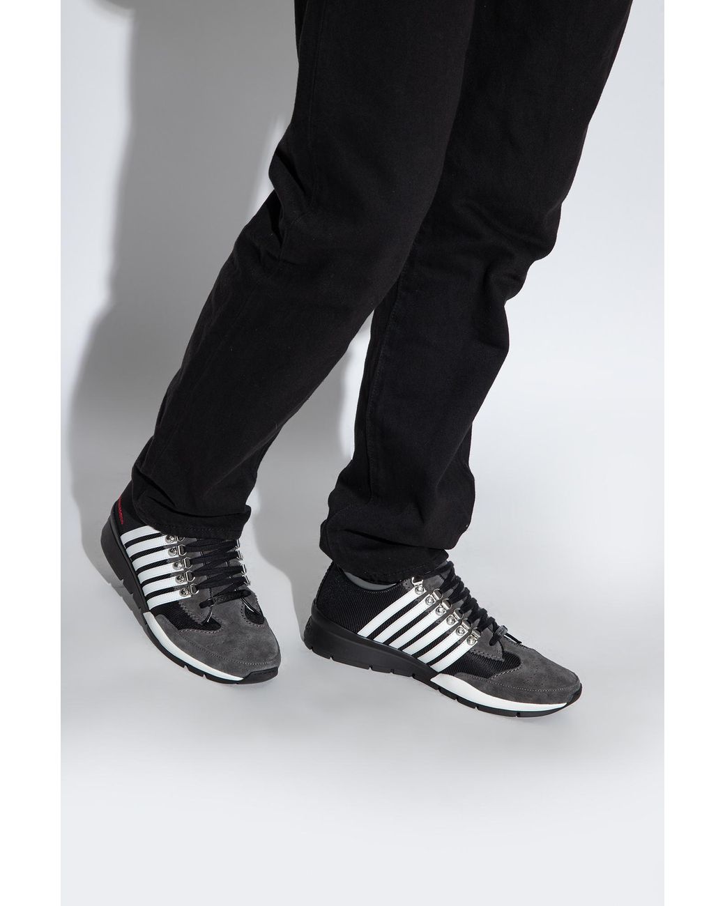 DSquared² Blue Original Legend Lace-Up Sneakers for men
