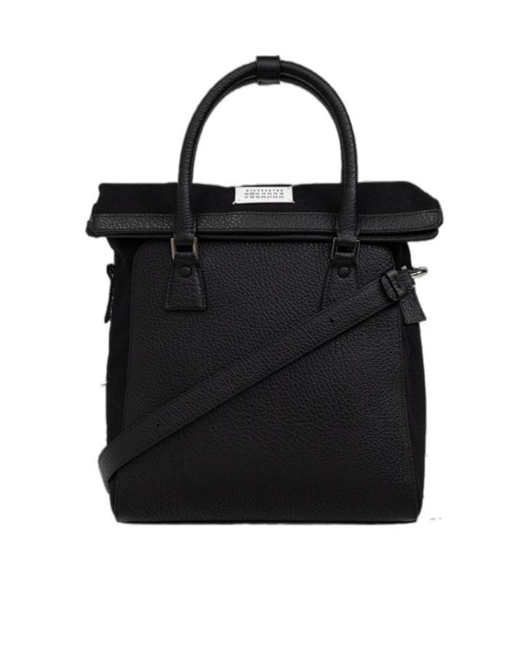 Maison Margiela Black 5Ac Daily Vertical Small Shoulder Bag