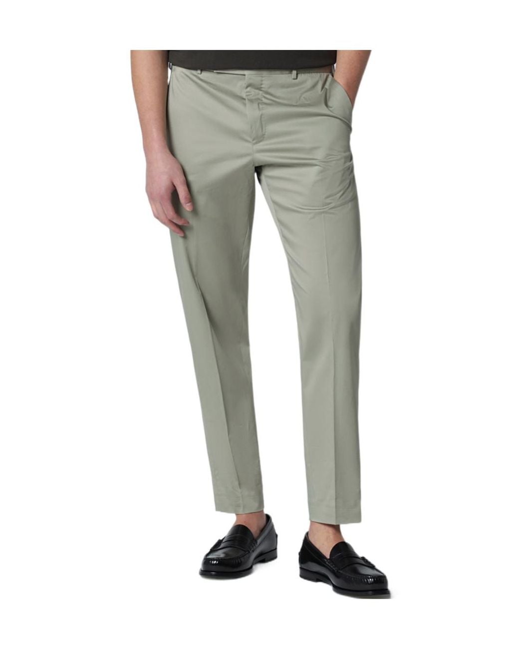 Pt Pantaloni Green Pt Torino Slim-Fit Pants for men