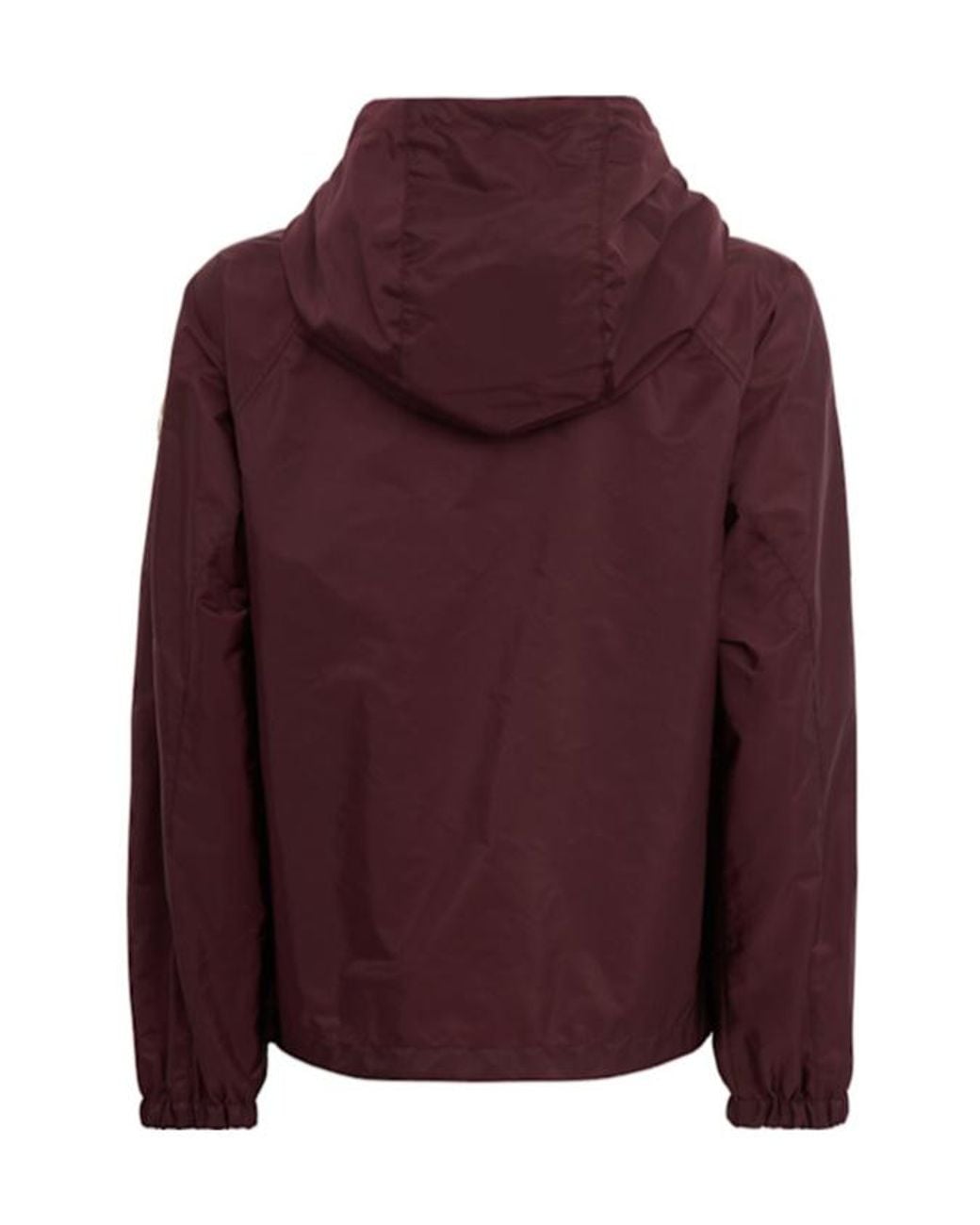 Moncler Purple Coquelicot Hooded Nylon Casual Jacket