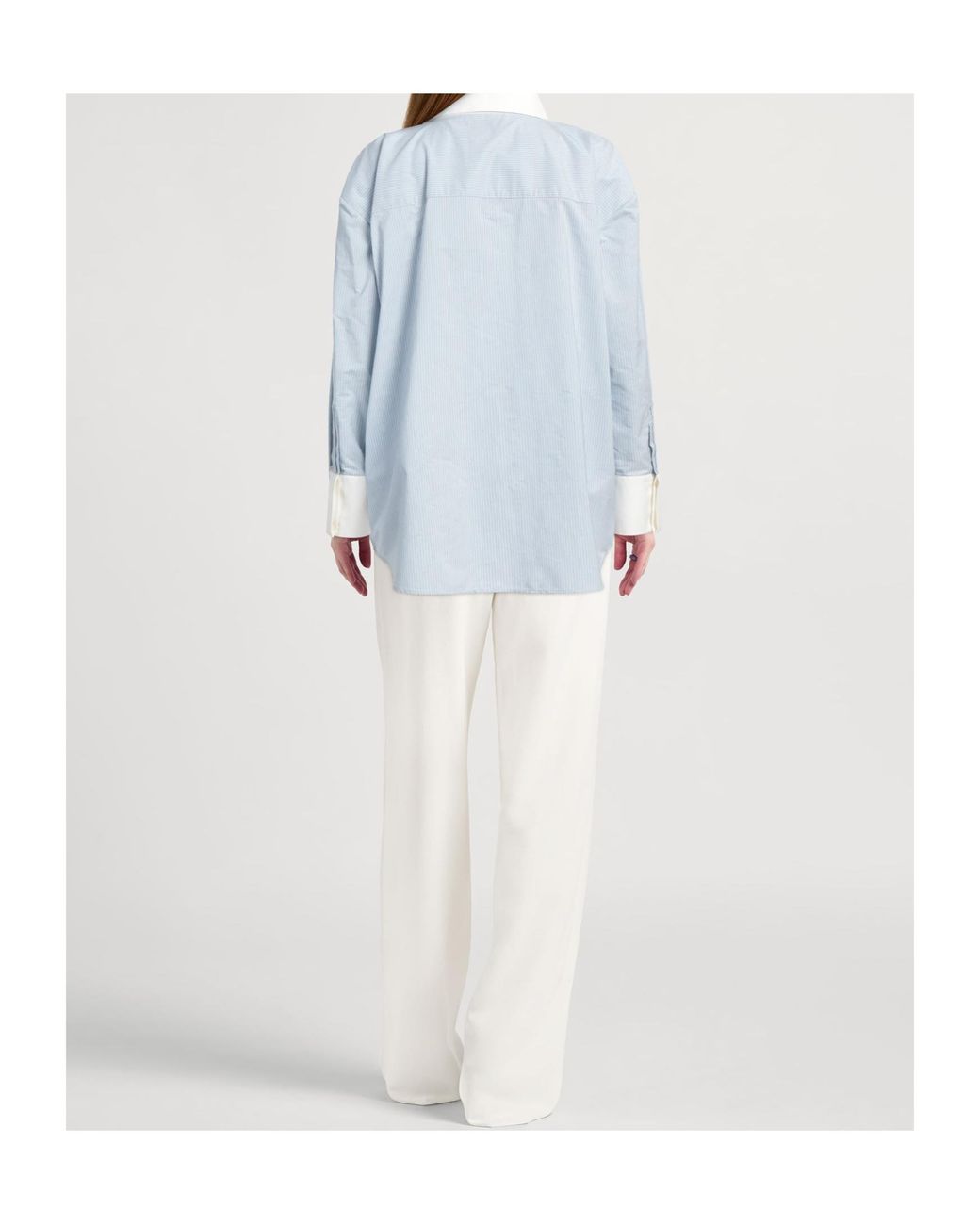 Saint Laurent Blue Long Sleeve Shirt