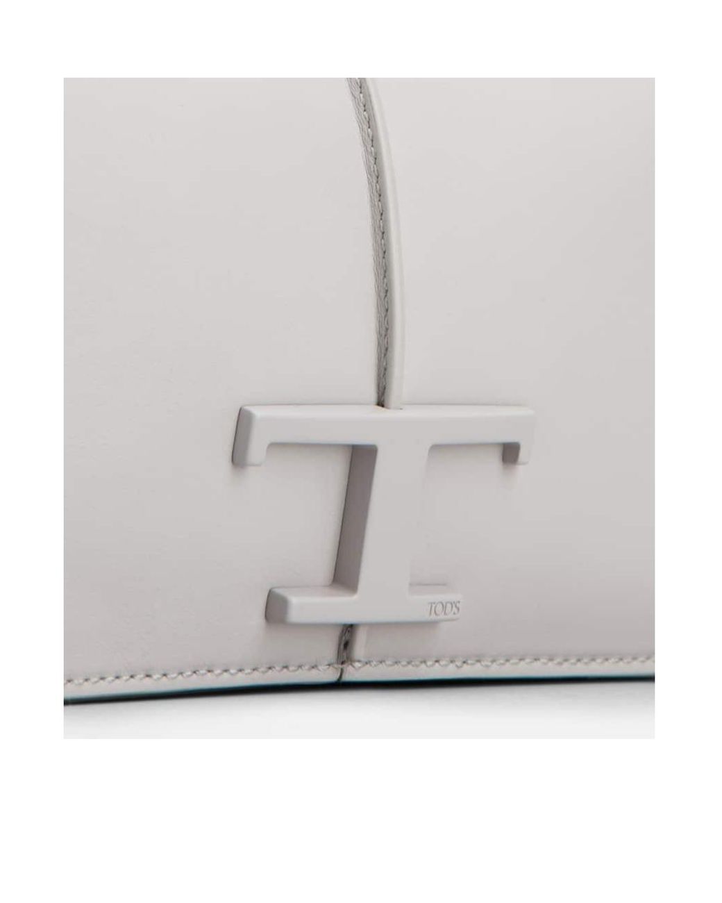 Tod's Gray T Timeless Crossbody Bag