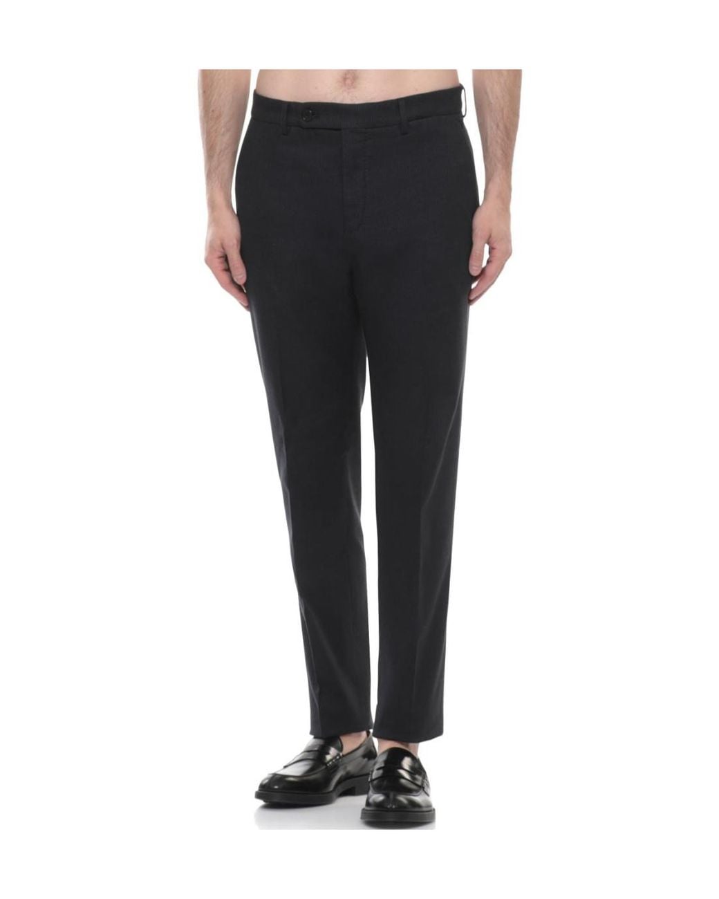 Incotex Blue Casual Trousers With Belt Loops for men
