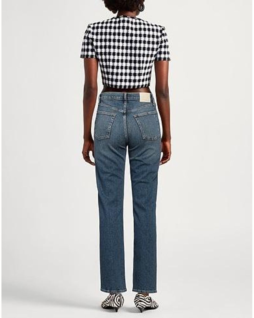 Rag & Bone Blue Tape-Shaped Jeans