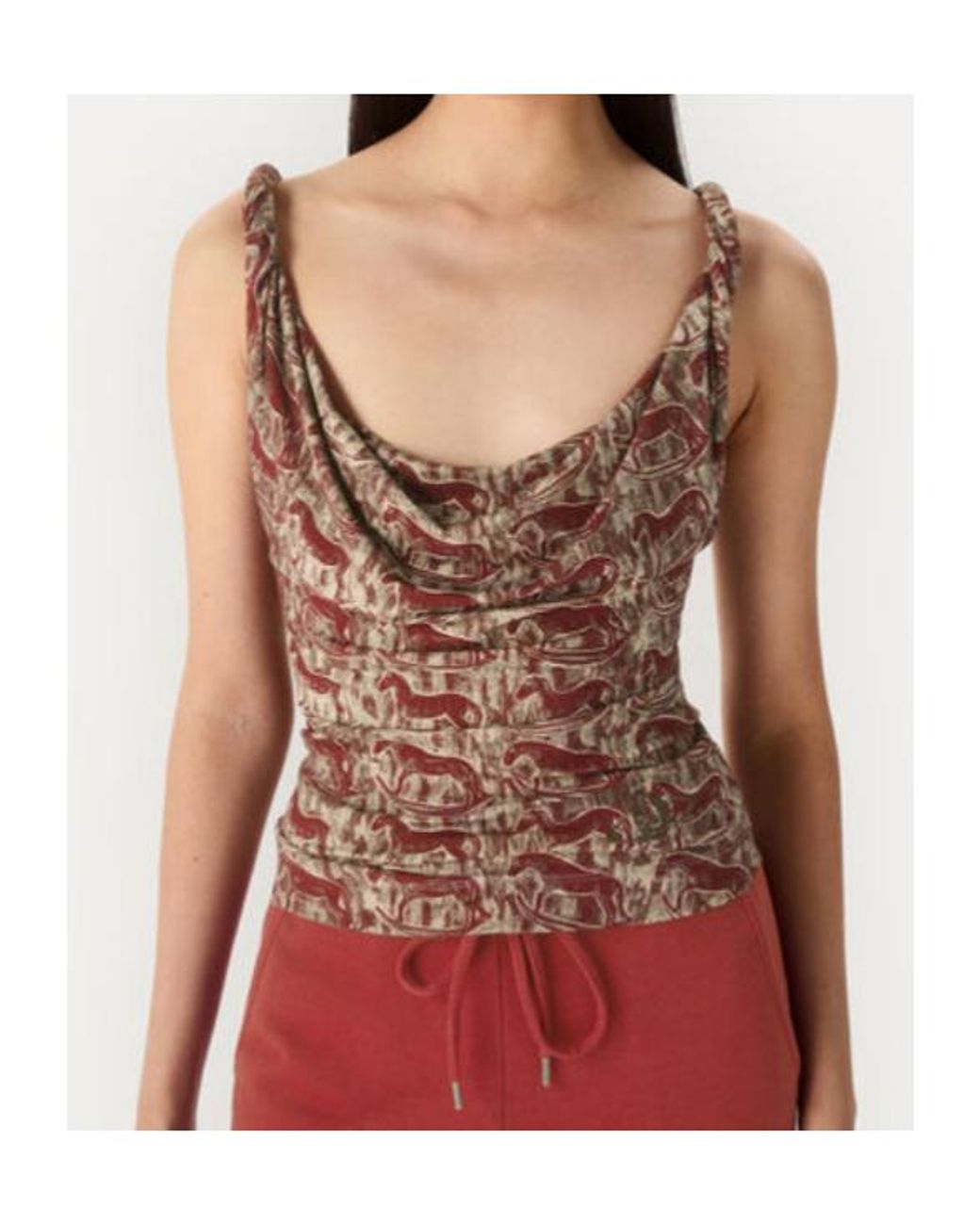 Vivienne Westwood Anna Top in Brown | Lyst UK