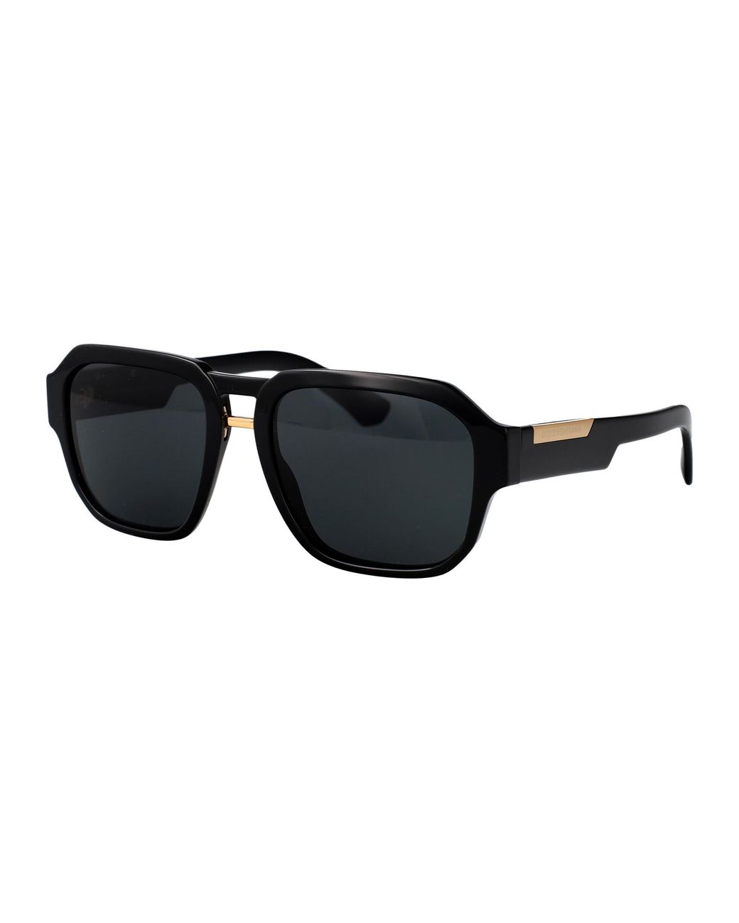 Dolce & Gabbana Black Eyewear Aviator Sunglasses for men