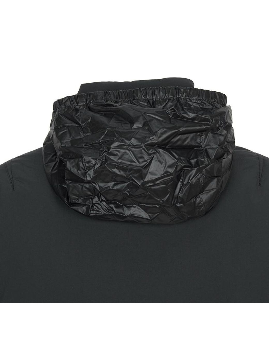 Moncler Black Long-Sleeved Down Jacket for men