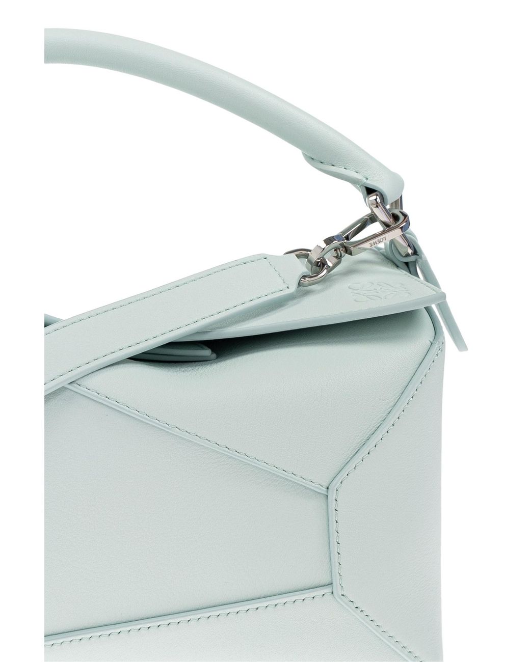 Loewe Blue Small Puzzle Tote Bag