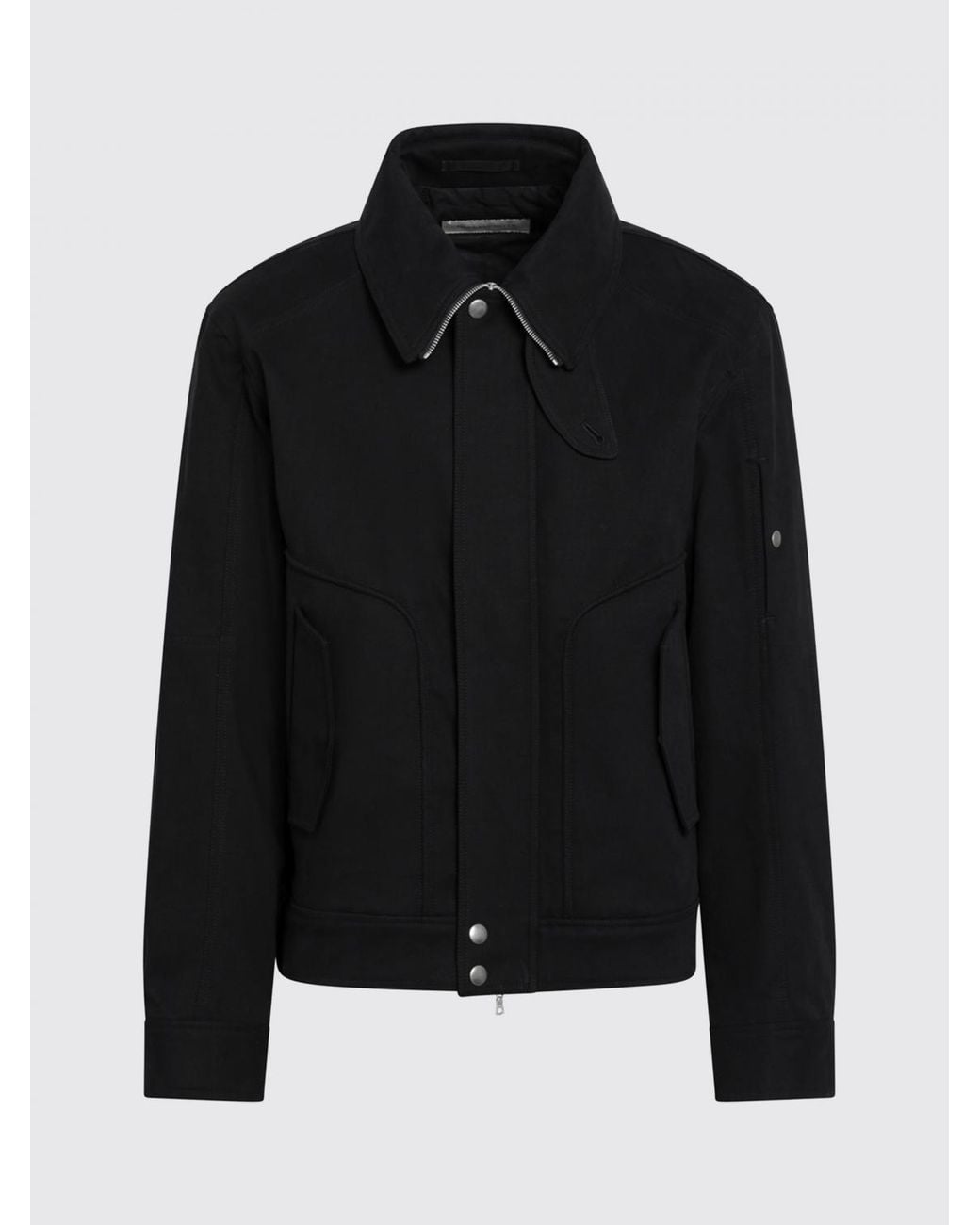 Dries Van Noten Black Cotton Jacket for men