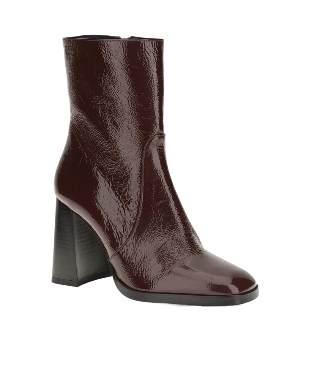 Stuart Weitzman Brown High-Heeled Ankle Boots