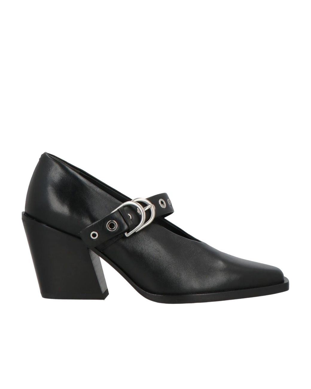 Rag & Bone Black Square-Toe High Heels