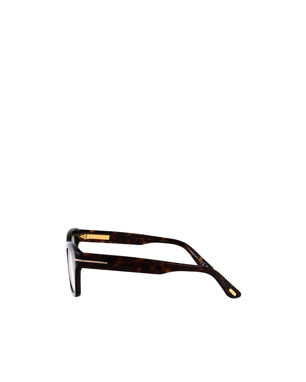 Tom Ford White Eyewear Rectangle Frame Glasses for men