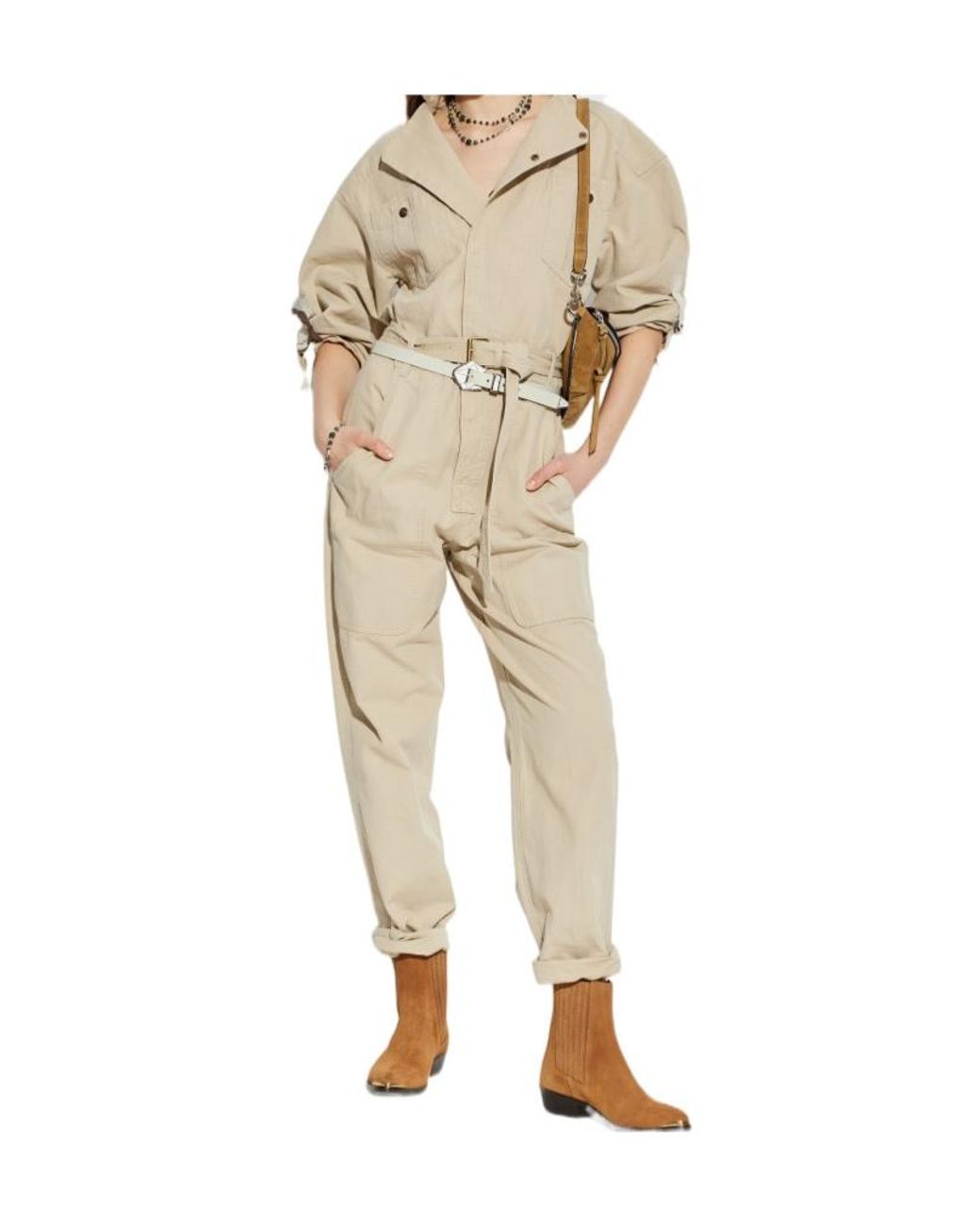Isabel Marant Natural Nessime Jumpsuit