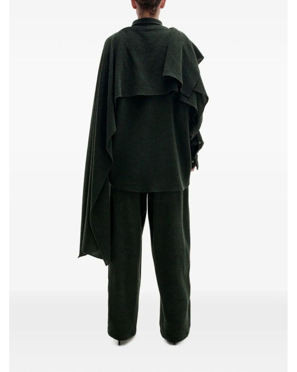 DARKPARK Black Low-Rise Casual Trousers