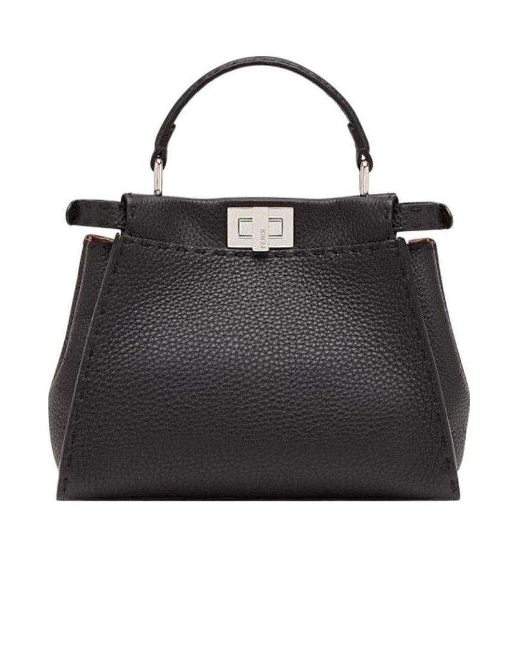 Fendi Black Selleria Bag