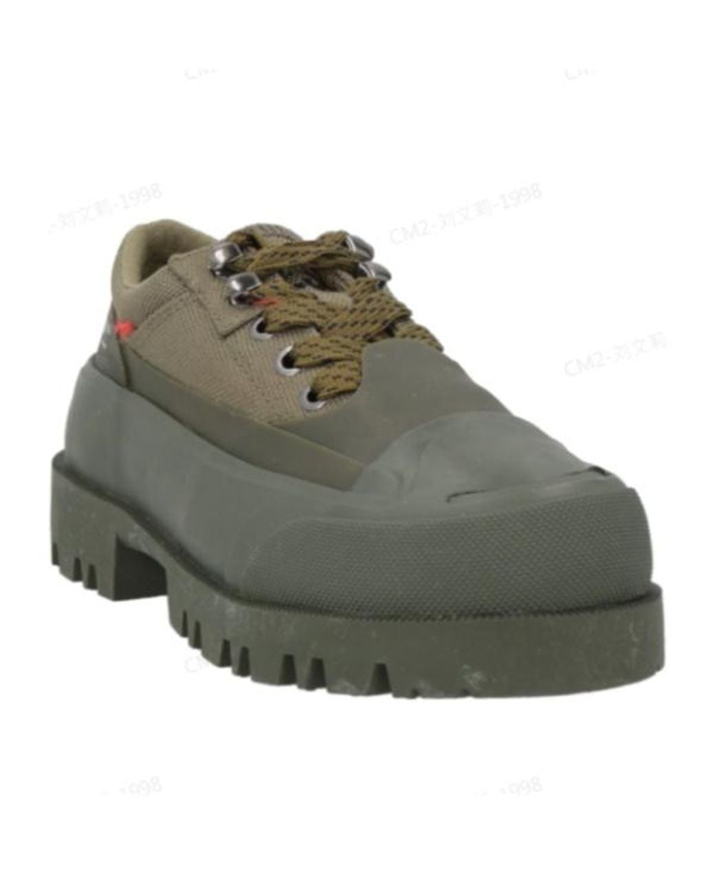 DIESEL Green Sneakers Polyester