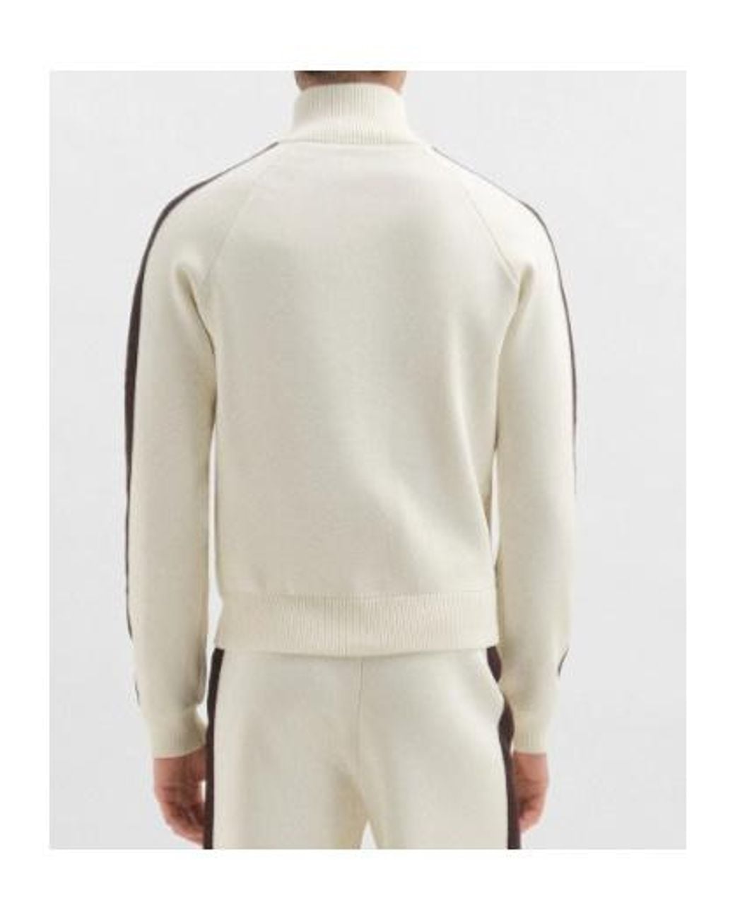 Wales Bonner Natural Tide Logo-Patch Sweatshirt for men