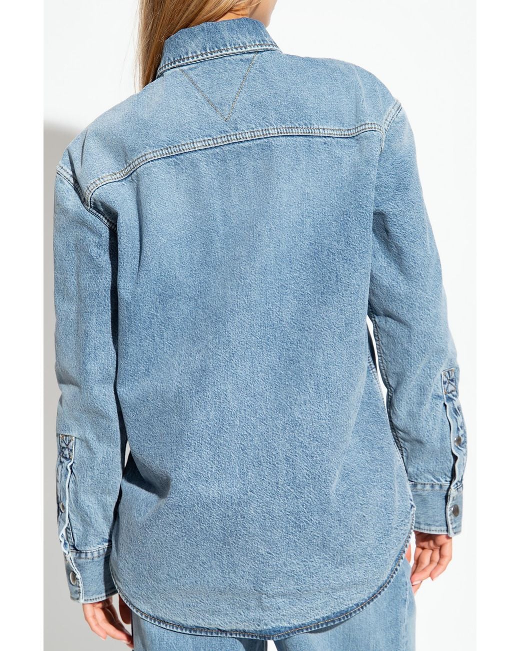Bottega Veneta Blue Vintage Medium Denim Shirt