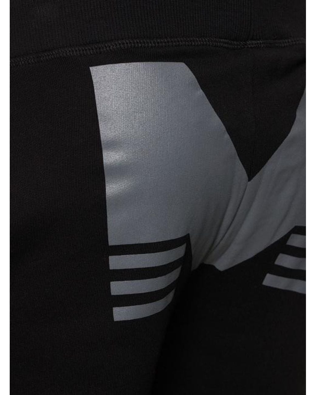 Mowalola Black Logo Print Cotton Jersey Sweatpants