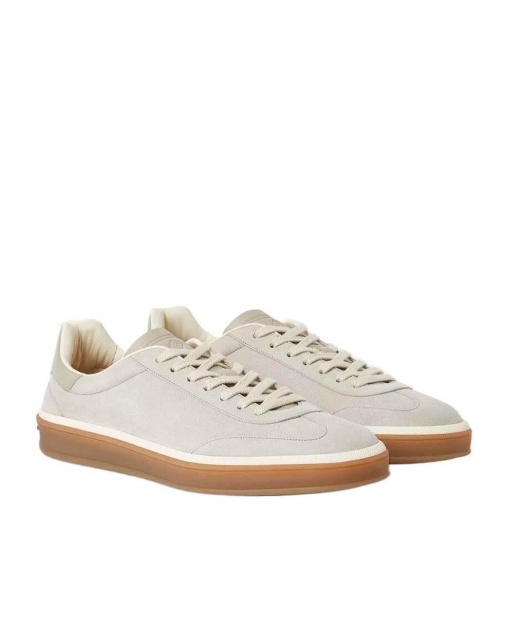 Loro Piana White Tennis Walk Sneaker for men
