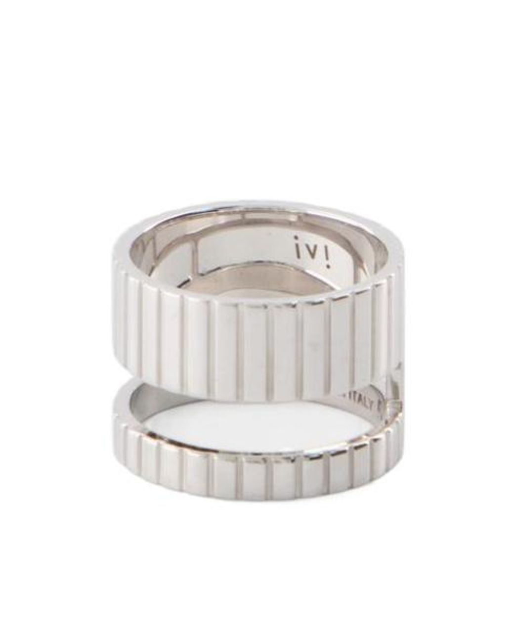 Ivi White Slot Core Ring
