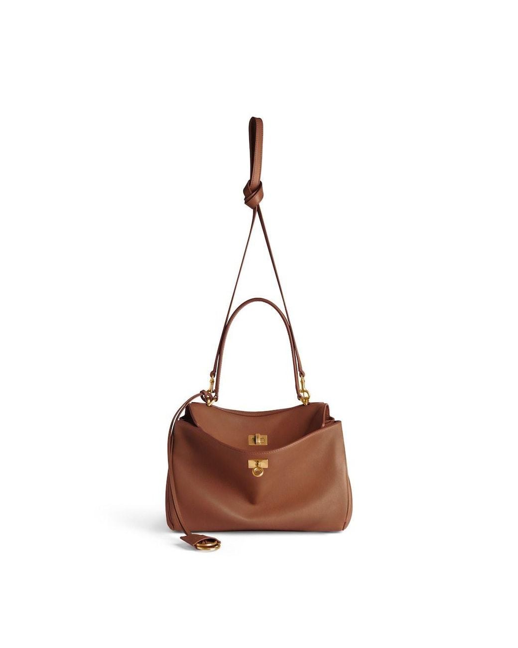 Balenciaga Brown Rodeo Small Top Handle Bag