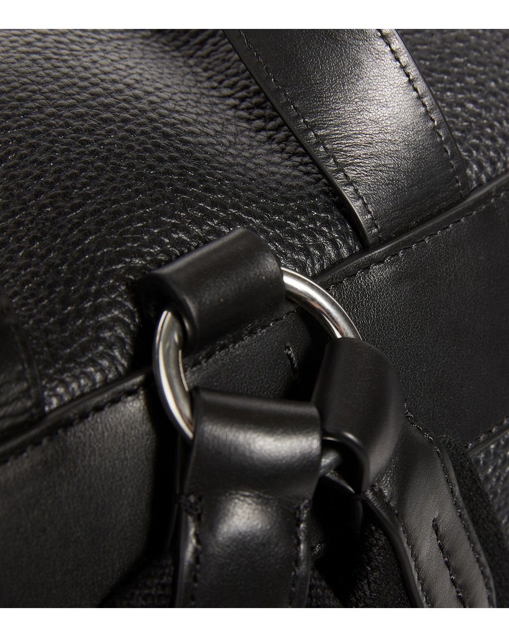 Mulberry Black Heritage Textured Backpack for men