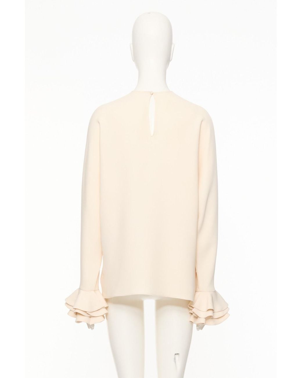 Valentino Cady Couture Top in White | Lyst
