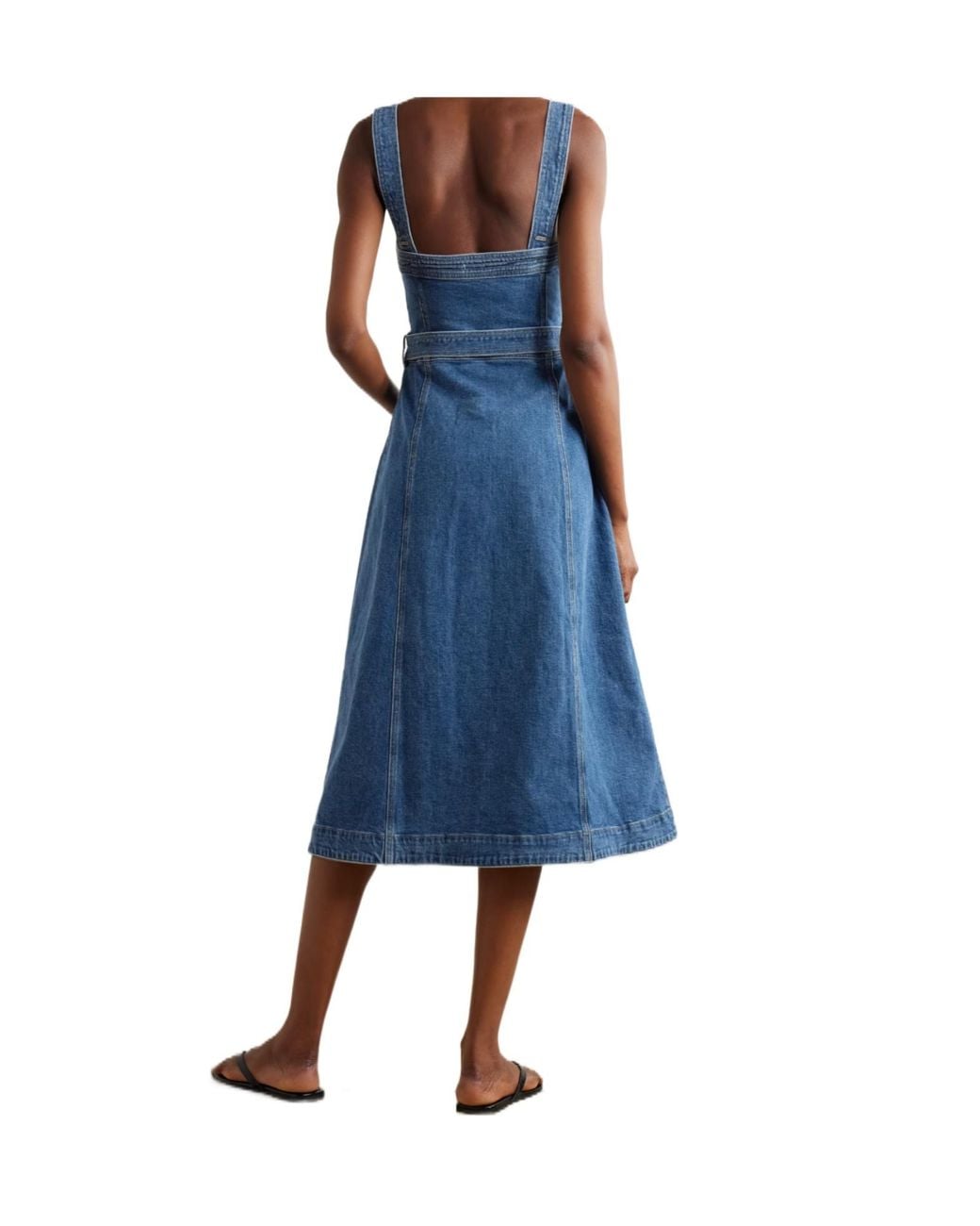 Jonathan Simkhai Blue Alba Dress