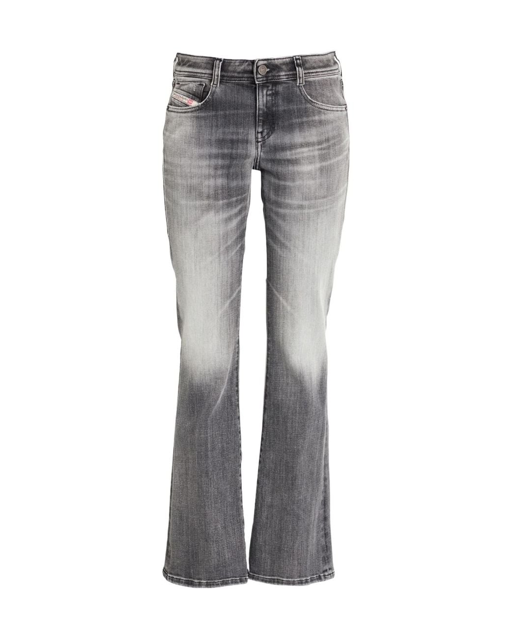 DIESEL Gray Flared Jeans