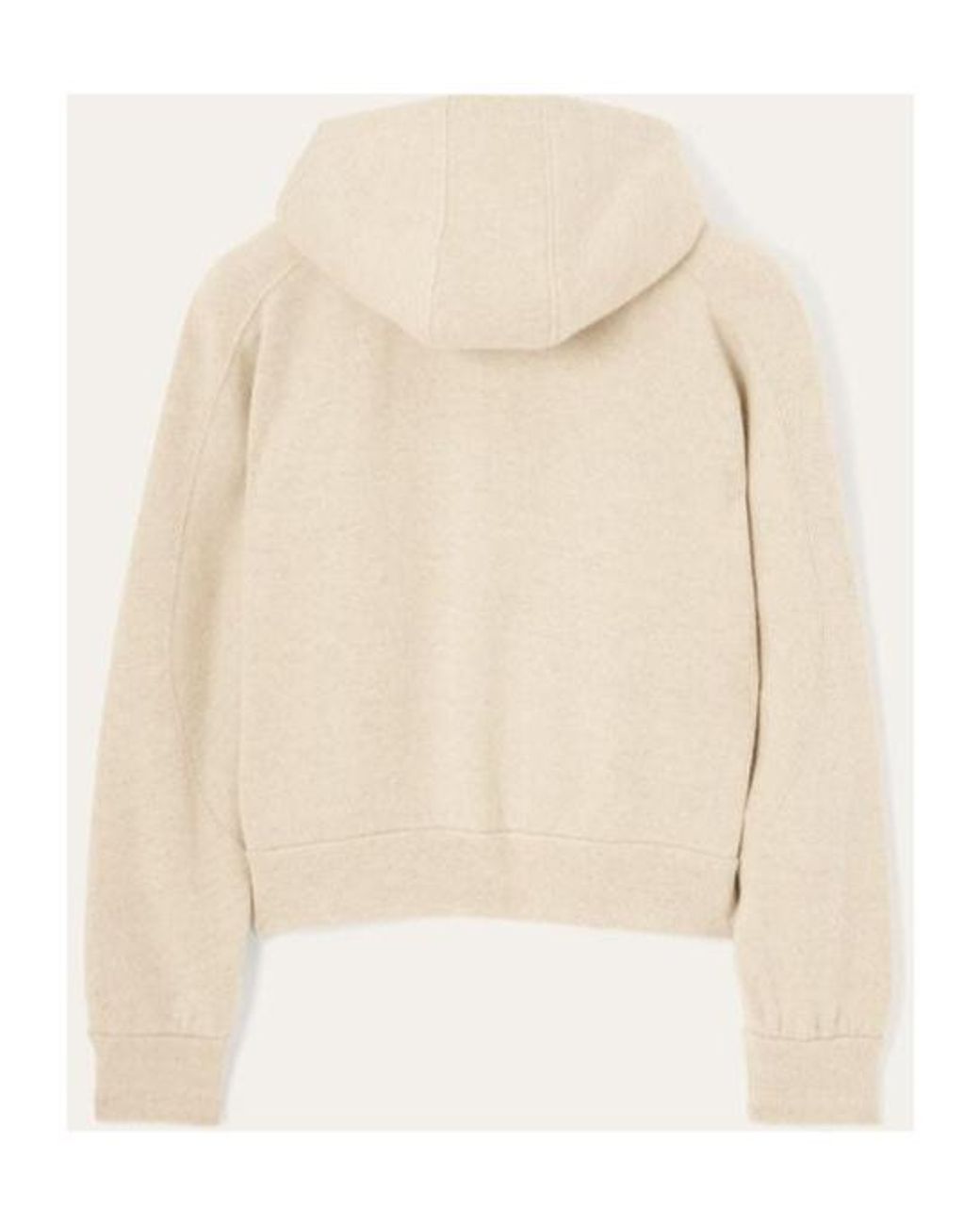 Loro Piana Natural Brienno Zip-Up Knit Hoodie