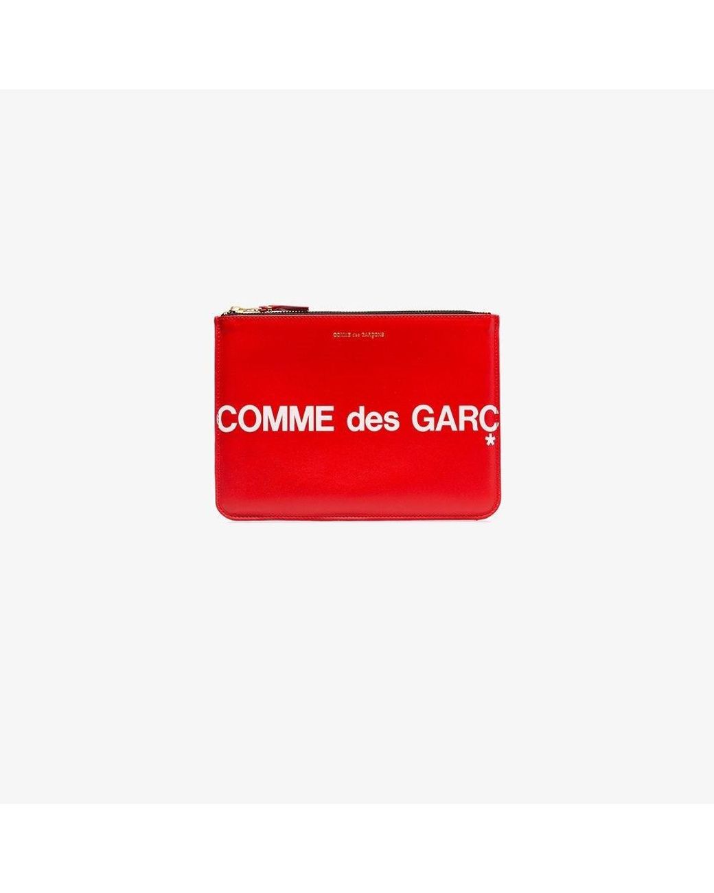 Comme des Garçons Red Comme Des Garçons Wallet Cdg Huge Logo Wallet for men