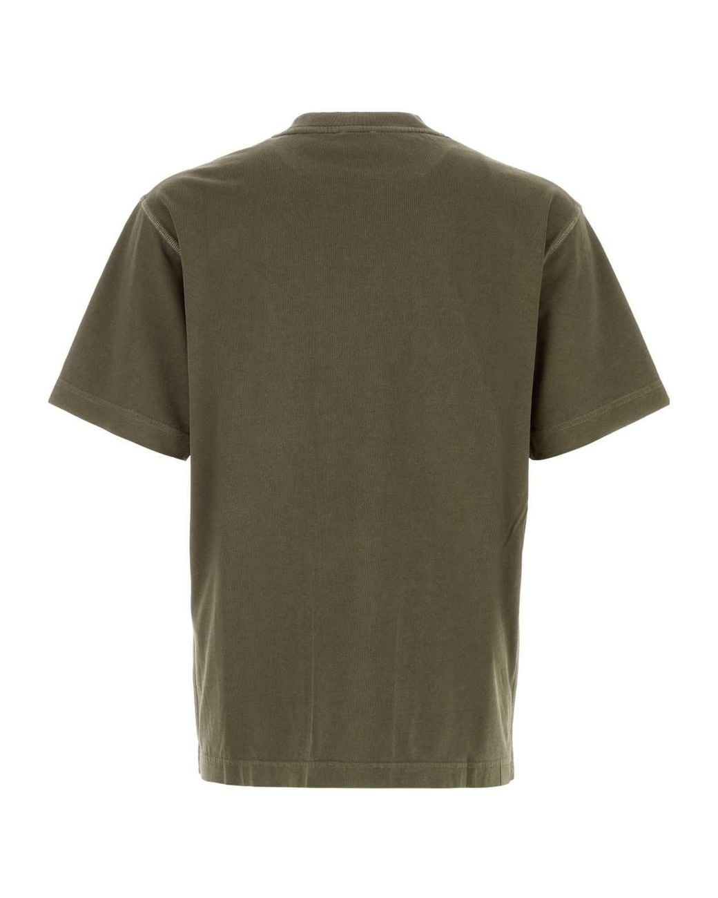 Closed Green Logo-Print T-Shirt for men