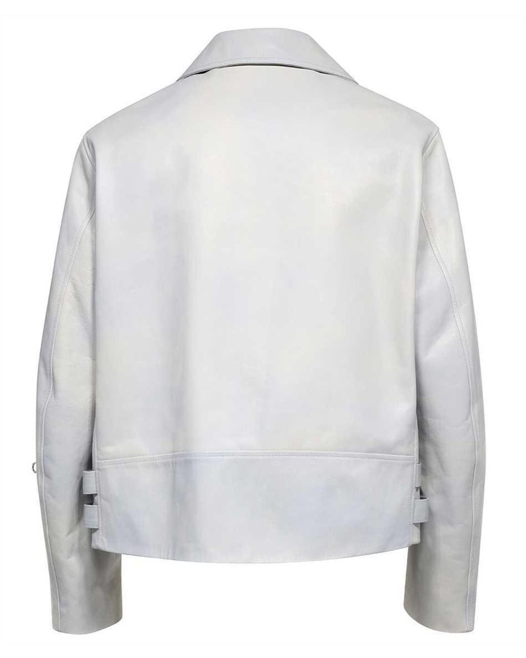 Jil Sander Gray Eldorado Zip Biker Jacket for men