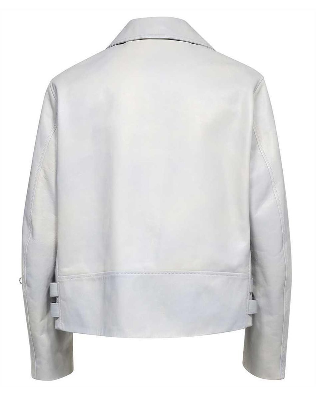Jil Sander Gray Eldorado Zip Biker Jacket for men