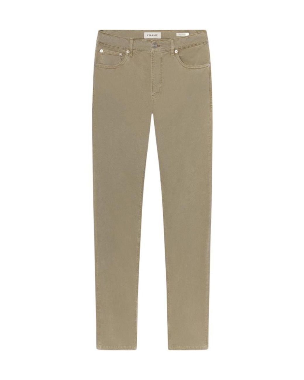 FRAME Natural Five-Pocket Trousers for men