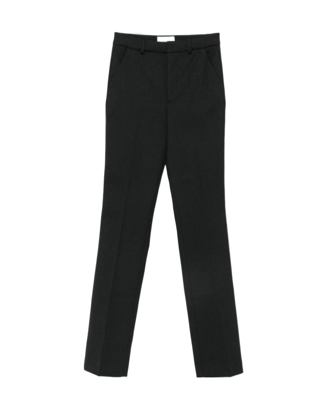 Coperni Black Pleated-Detail Zip-Fly Casual Trousers