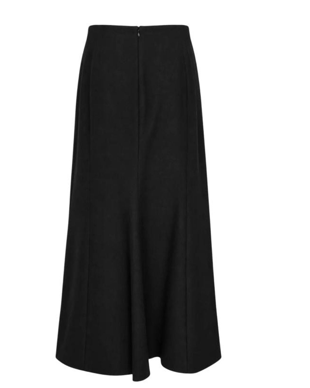 Alaïa Black Lightweight Wool-Felt Pencil Skirt
