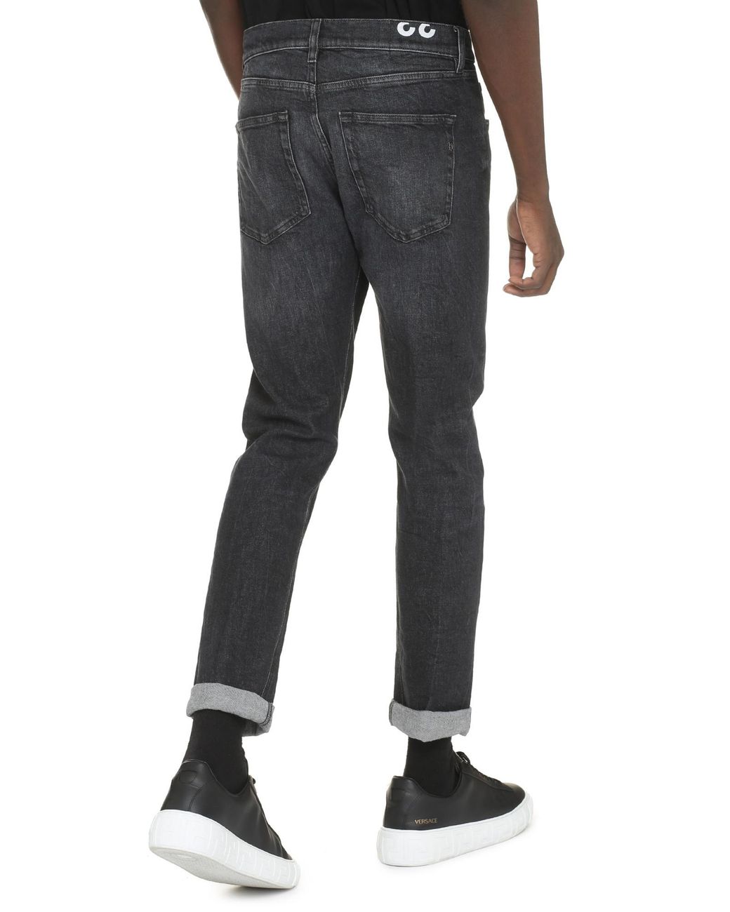 Dondup Blue Jeans With Belt Loops for men