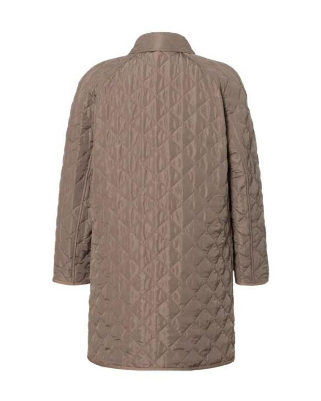 Burberry Brown Quilted Coat