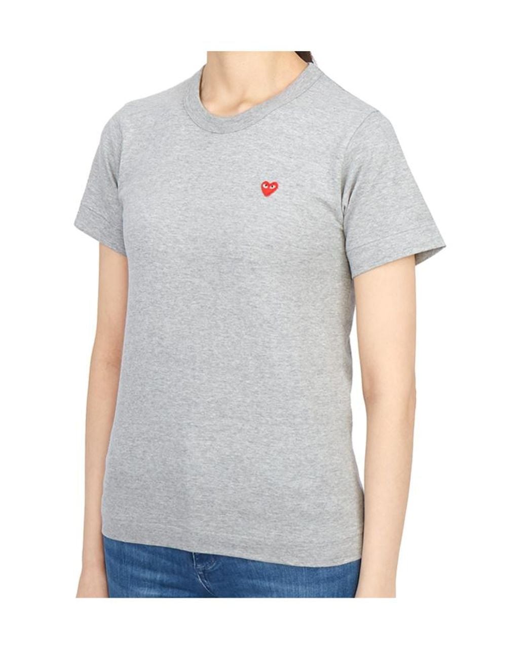 Comme des Garçons Gray Short-Sleeved T-Shirt