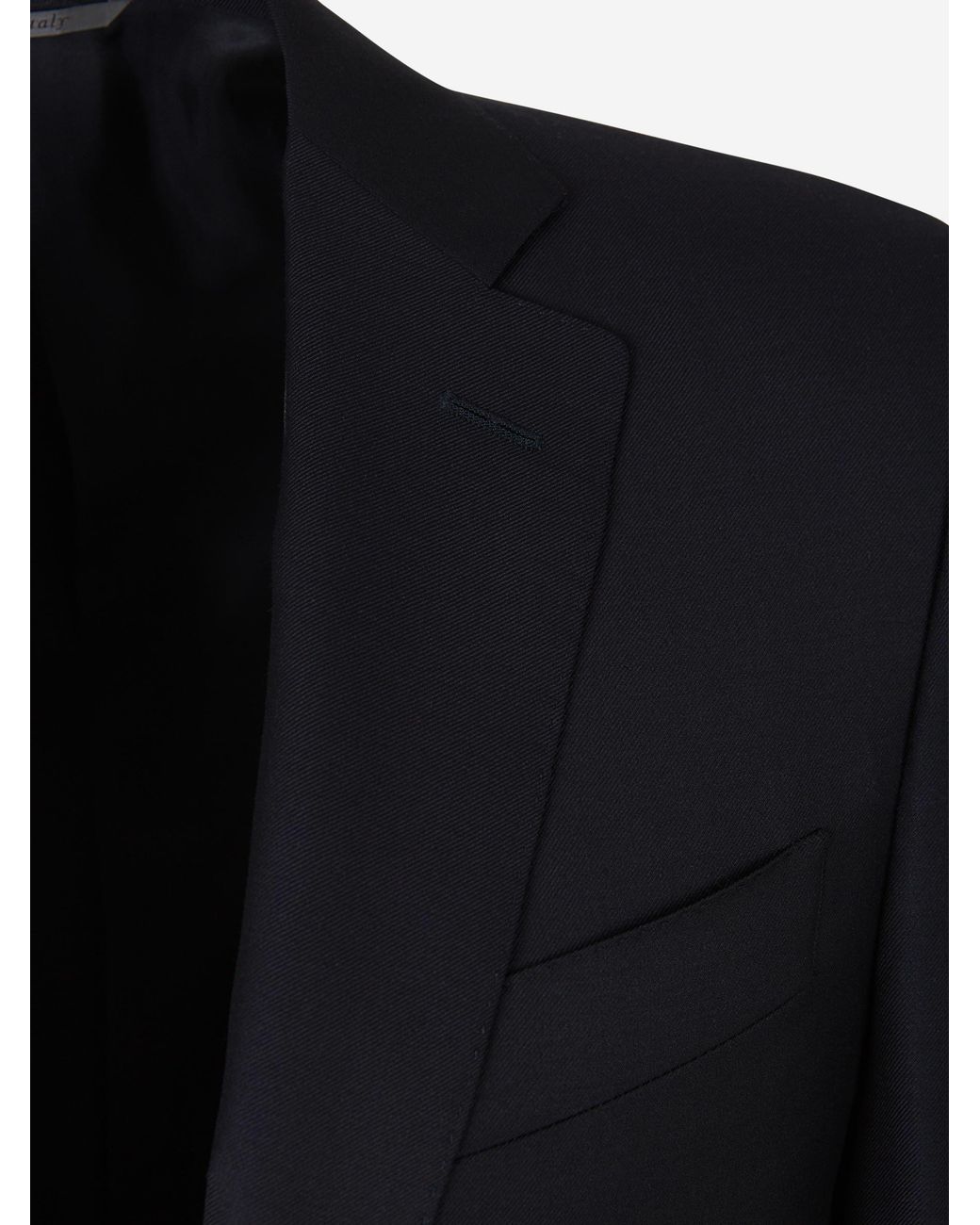 Canali Black Two Piece Tailored Suit for men