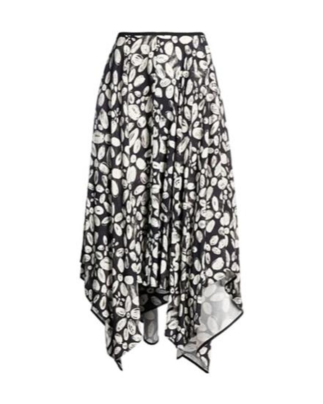 Marni White Asymmetrical Color-Blocking Dress