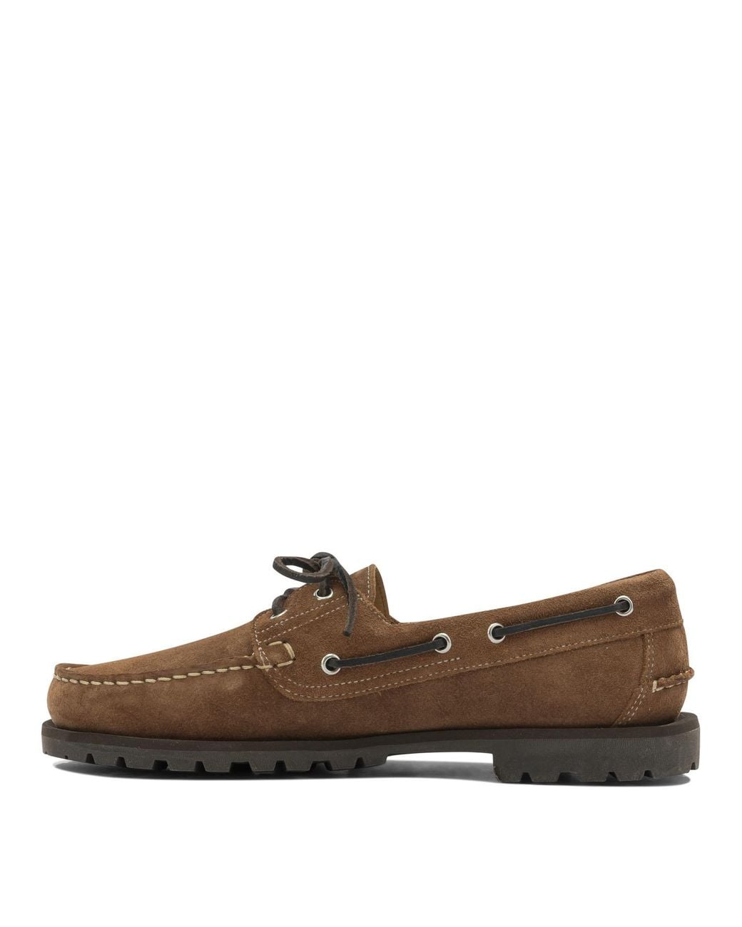 Paraboot Brown Malo Lace-Up Loafers for men